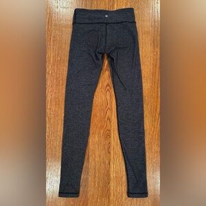 Lululemon Wunder Under Luon Herringbone Leggings – Size 6 Tall